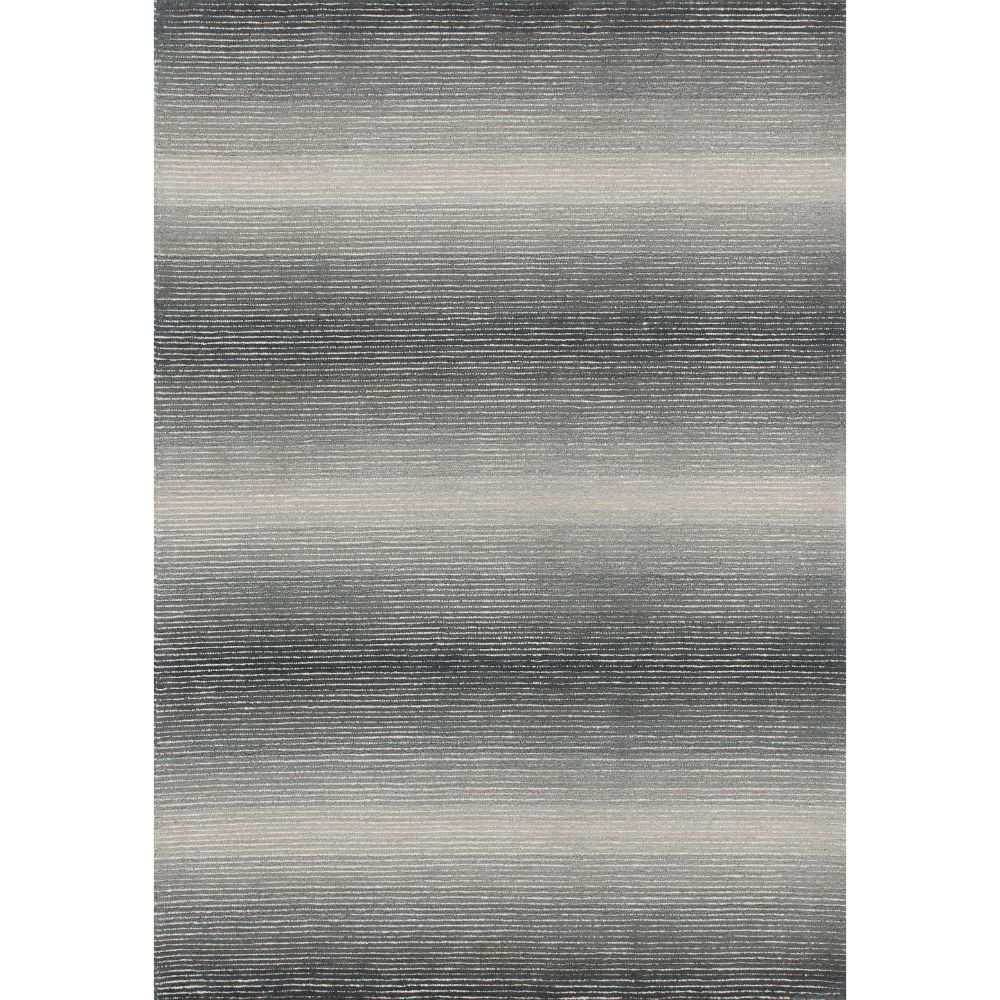 Dynamic Rugs 5100-990 Shawl 9X12 Rectangle Rug in Grey/Charcoal